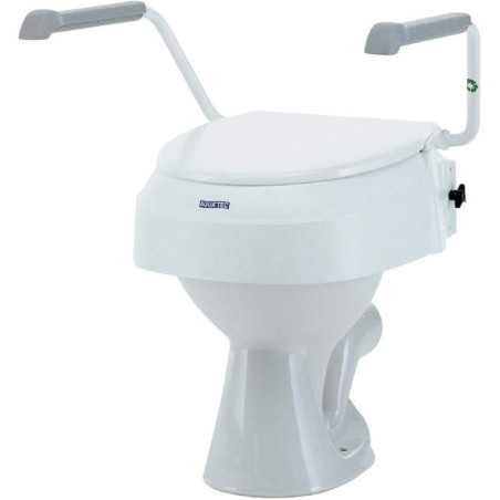 Réhausseur de toilettes avec accoudoirs AQUATEC 900 - INVACARE - Produit reconditionné par Recycl'Aides 34