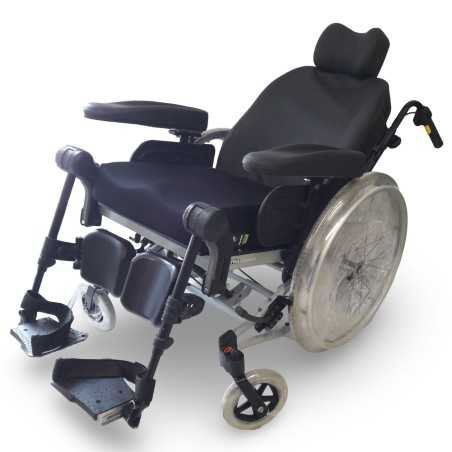 Fauteuil roulant confort Réa Clématis Accoudoirs à gouttières T45 - Produit reconditionné par Recycl'Aides 34