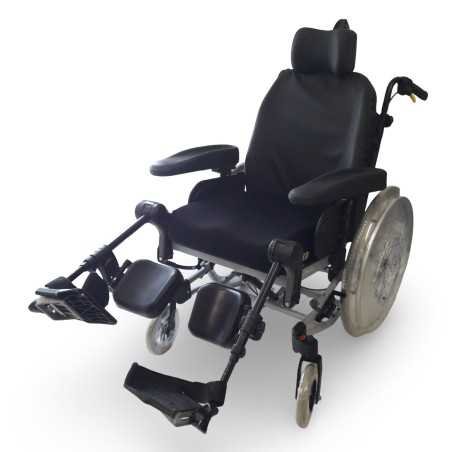 Fauteuil roulant confort Réa Clématis Accoudoirs à gouttières T45 - Produit reconditionné par Recycl'Aides 34