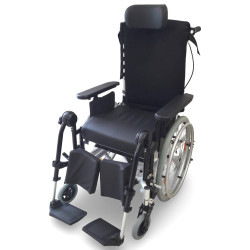 Fauteuil roulant confort 6 roues Weely Essentiel - Produit reconditionné par Recycl'Aides 34