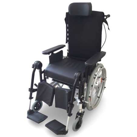Fauteuil roulant confort 6 roues Weely Essentiel - Produit reconditionné par Recycl'Aides 34