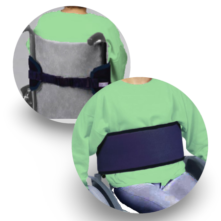 Ceinture ventrale pour fauteuil roulant ARPEGIA