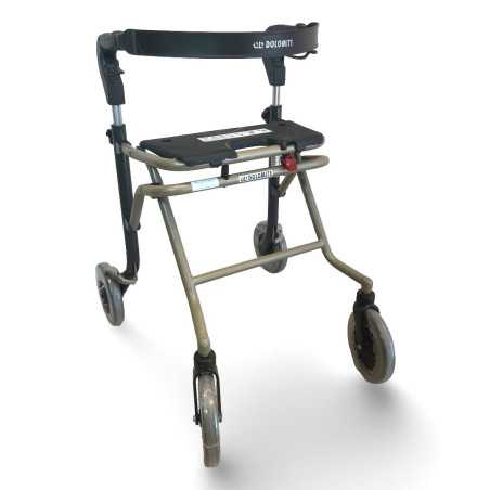 Rollator 4 roues pliant INVACARE - Dolomite Melody - Produit reconditionné chez Recycl'Aides34