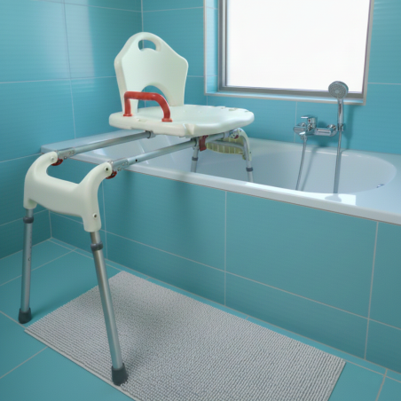 Tabouret de transfert pour baignoire - Slido - Produit reconditionné et garantie par Recycl'Aides 34