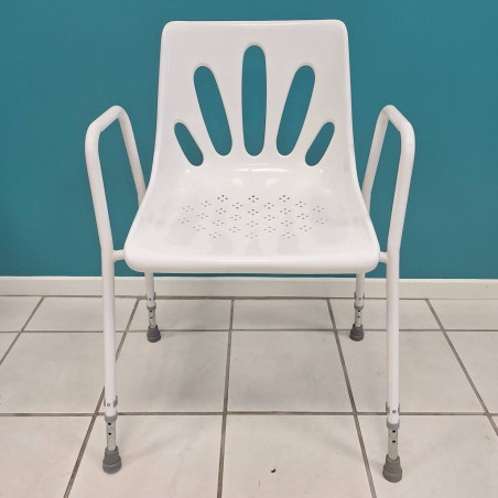 Chaise de douche englobante - IDENTITES - Produit de seconde main reconditionné et garantie par Recycl'Aides 34