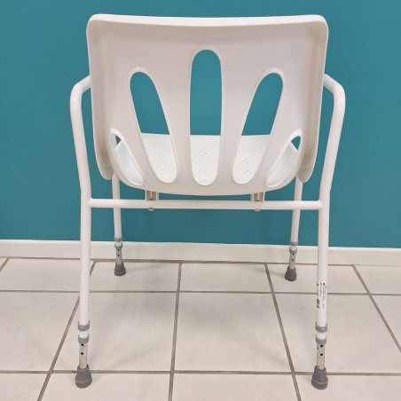 Chaise de douche englobante - IDENTITES - Produit de seconde main reconditionné et garantie par Recycl'Aides 34