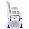 Chaise de douche percée PICO Commode - INVACARE - Produit reconditionné par Recycl'Aides 34