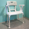 Chaise de douche réglable Capri - Produit reconditionné par Recycl'Aides 34