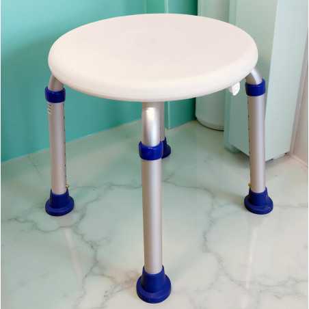 Tabouret de douche rond Jinny - Reconditionné par Recycl'Aides 34