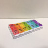 Pilulier semainier matin et soir Color - Produit reconditionné par Recycl'Aides 34