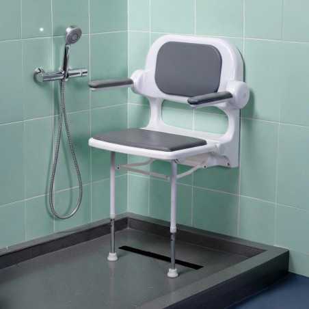 Siège de douche murale 2000 HANDICAT - Produit reconditionné par Recycl'Aides 34