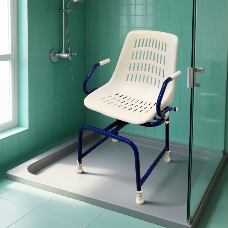Chaise de douche pivotante Spidra 1000 - Produit reconditionné par Recycl'Aides 34