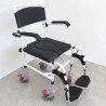 Chaise percée à roulettes VEVOR - Reconditionnée par Reycl'Aides 34