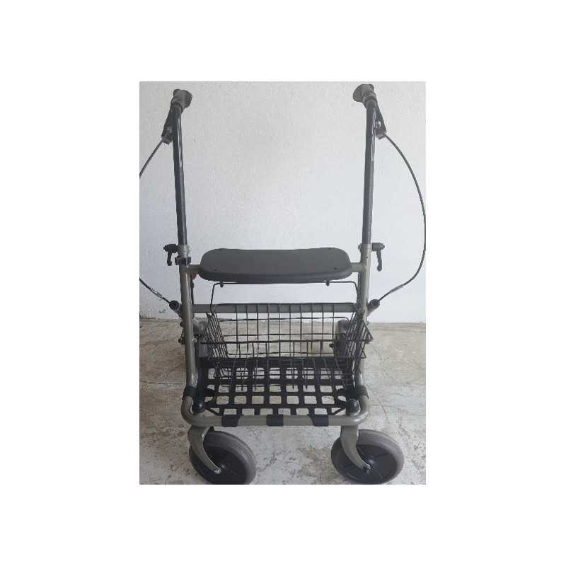 Déambulateur Pliable Mopedia RP733 - 4 Roues, Pour Seniors Et Personnes à Mobilité Réduite - Neuf