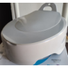 Réhausseur de toilettes Preventix avec couvercle - Pharmaouest - Produit reconditionné par Recycl'Aides 34